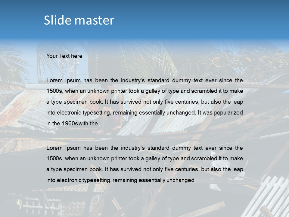 Sheet Force Yolanda PowerPoint Template