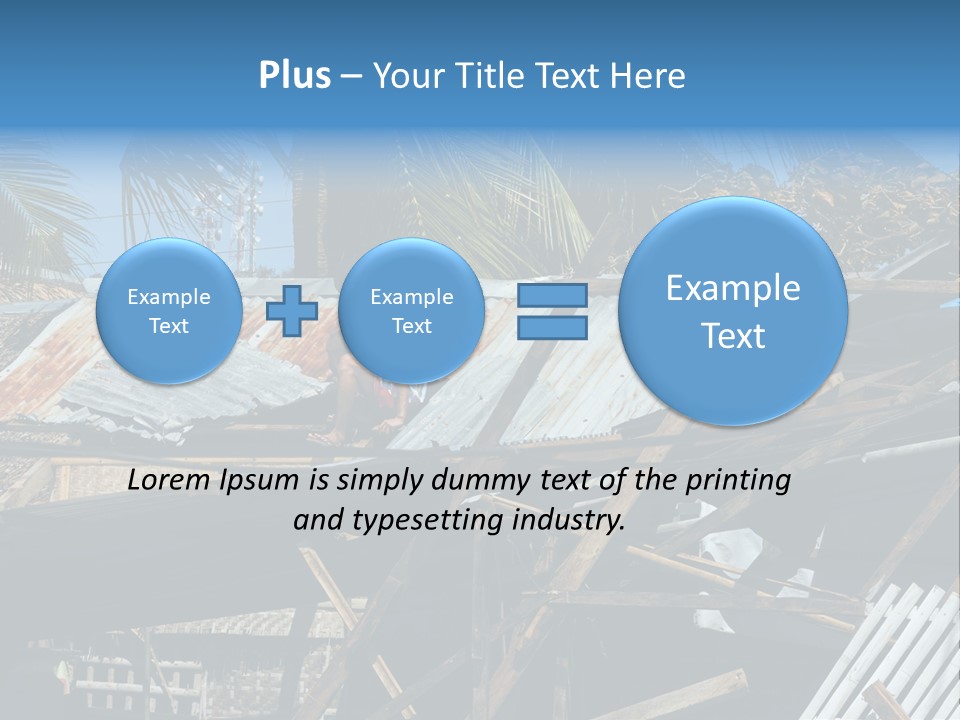 Sheet Force Yolanda PowerPoint Template
