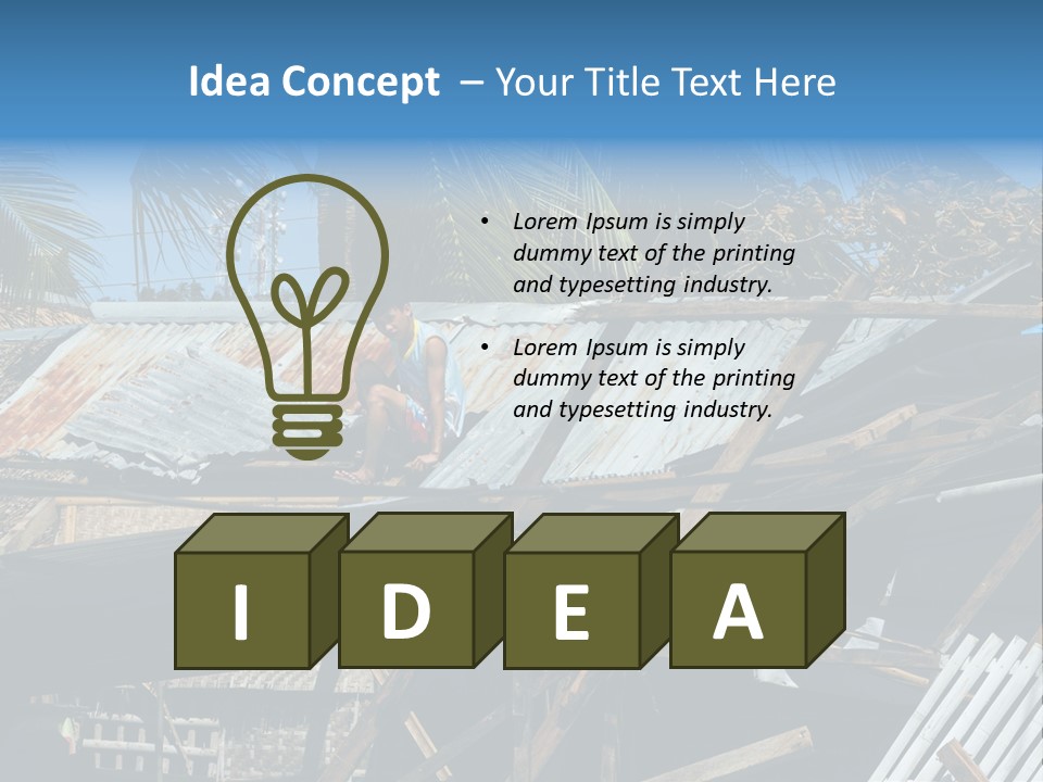 Sheet Force Yolanda PowerPoint Template