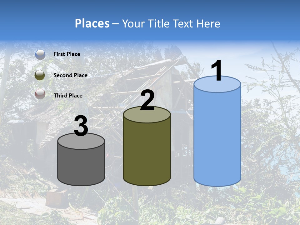 Danger Boracay Hurricane PowerPoint Template