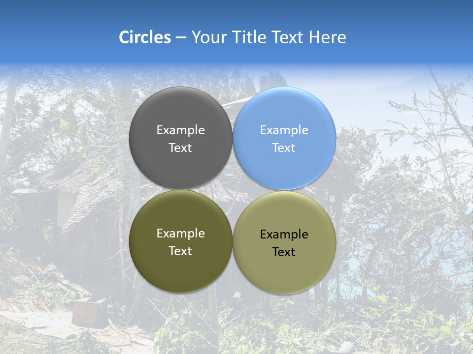 Danger Boracay Hurricane PowerPoint Template