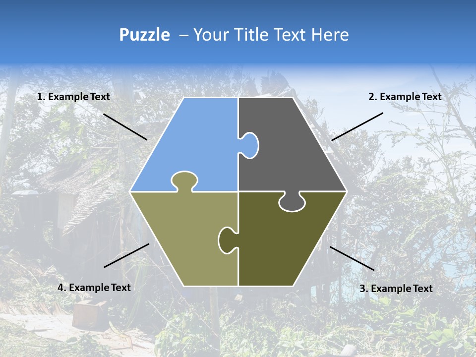 Danger Boracay Hurricane PowerPoint Template