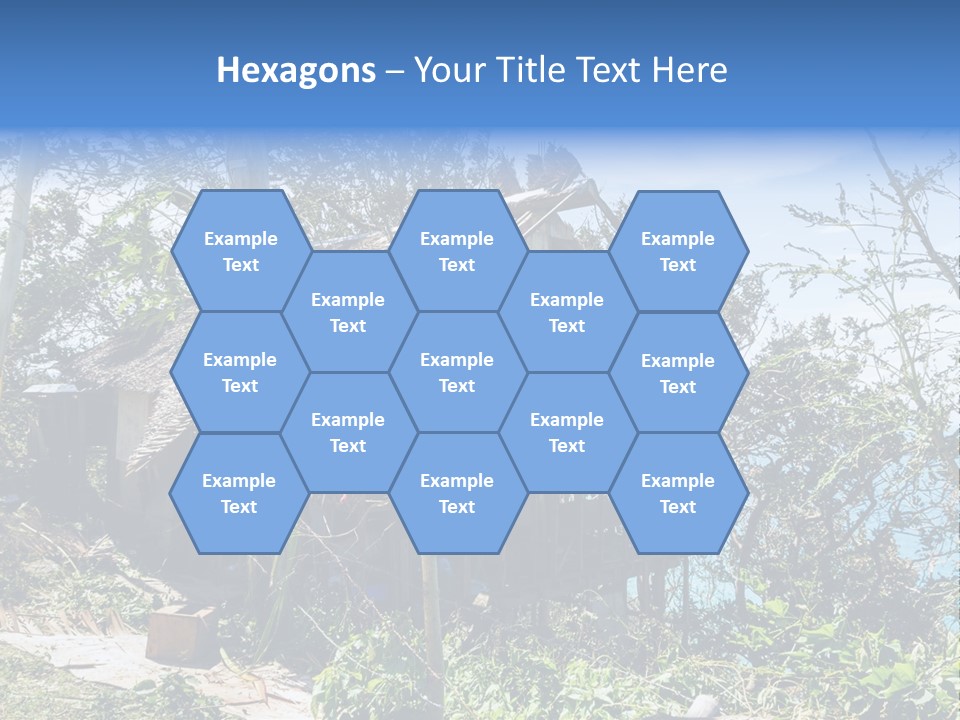 Danger Boracay Hurricane PowerPoint Template