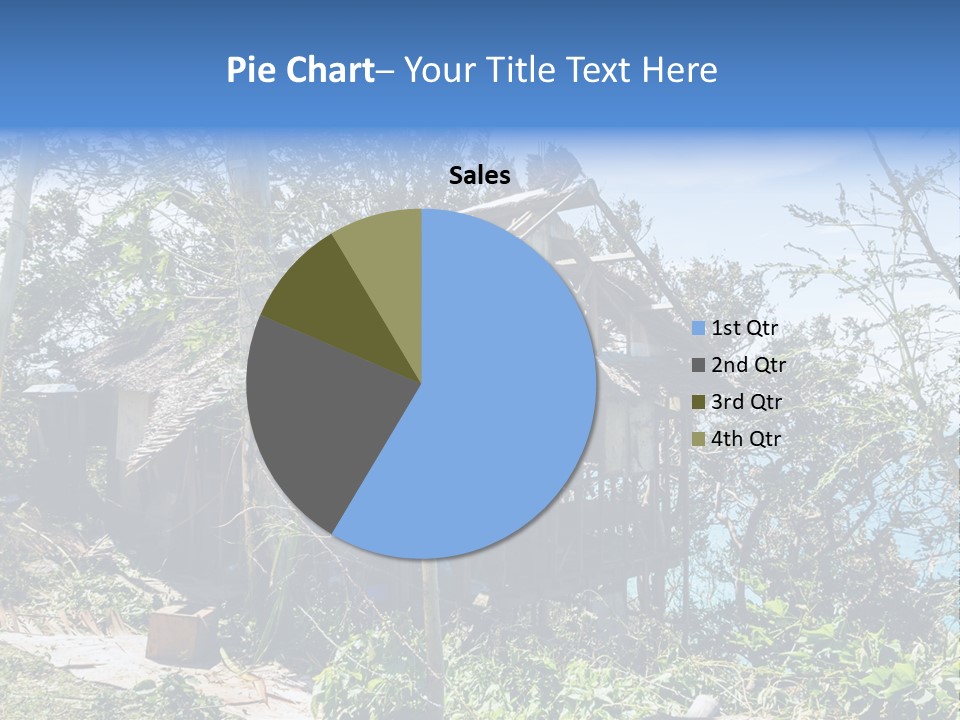 Danger Boracay Hurricane PowerPoint Template