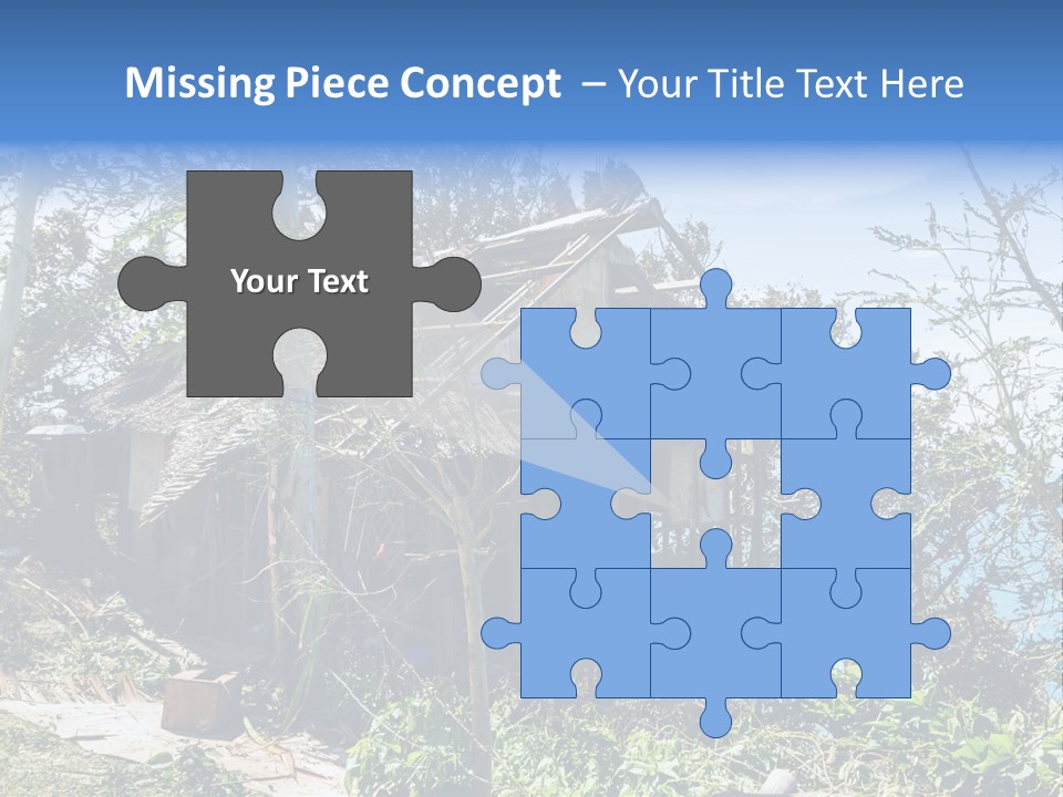 Danger Boracay Hurricane PowerPoint Template