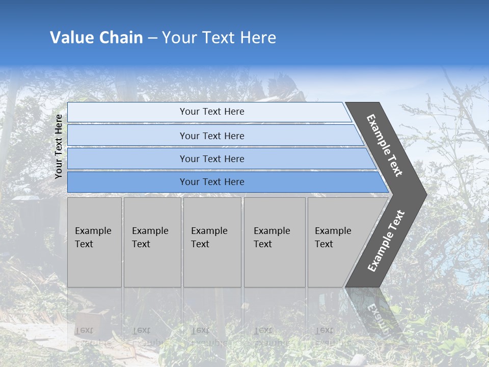 Danger Boracay Hurricane PowerPoint Template