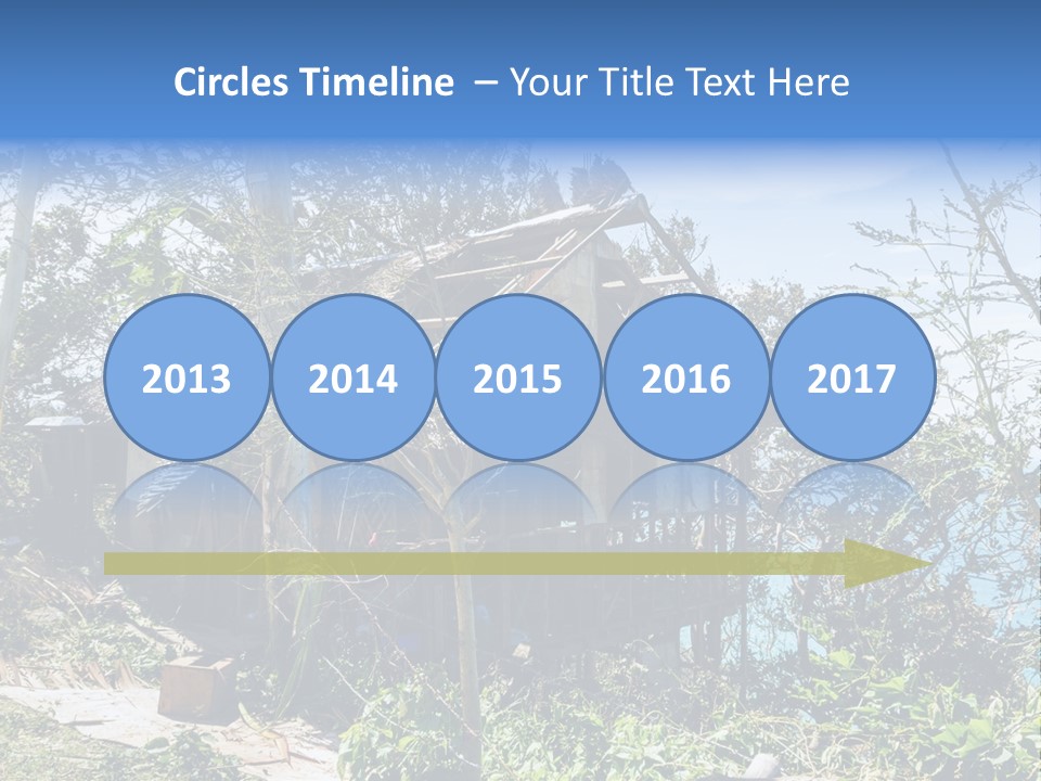 Danger Boracay Hurricane PowerPoint Template