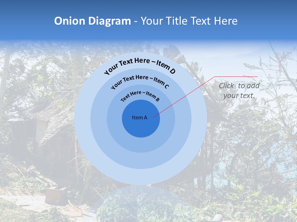 Danger Boracay Hurricane PowerPoint Template
