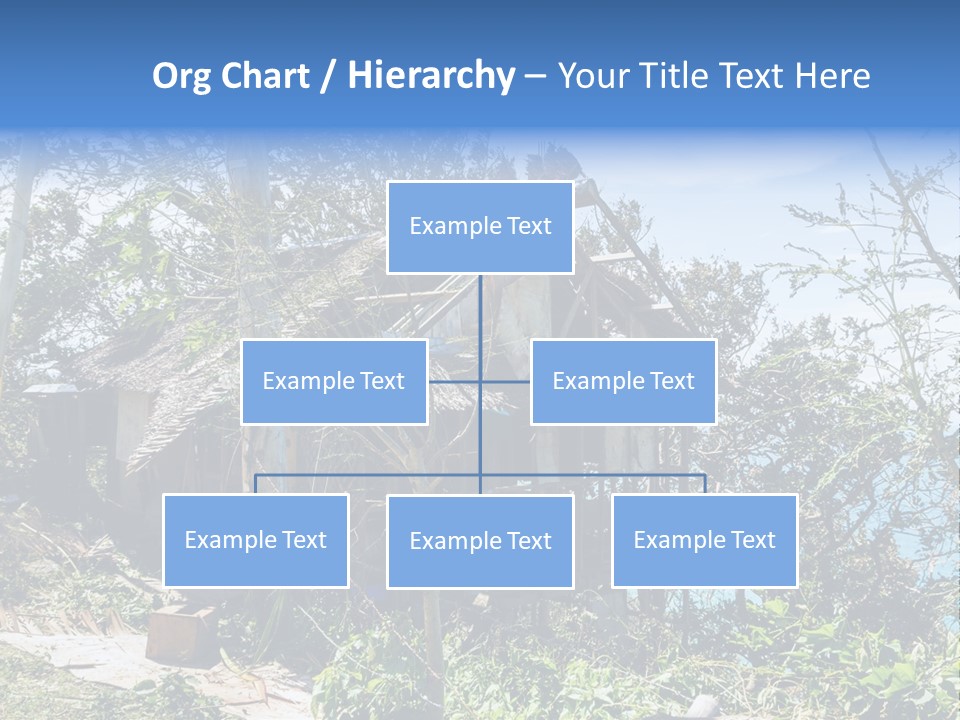 Danger Boracay Hurricane PowerPoint Template