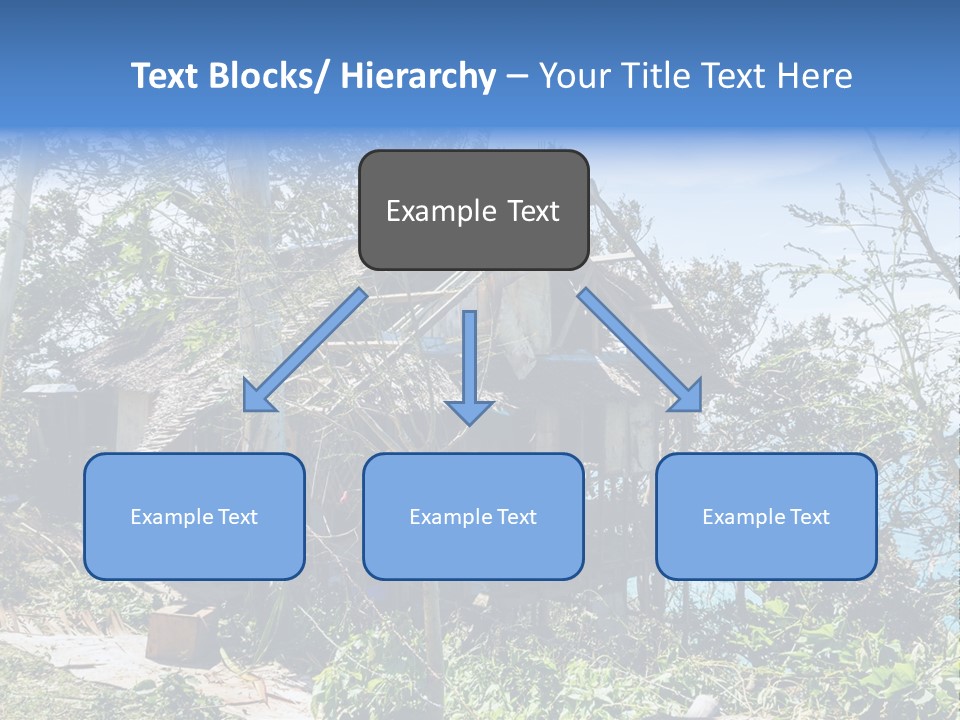 Danger Boracay Hurricane PowerPoint Template