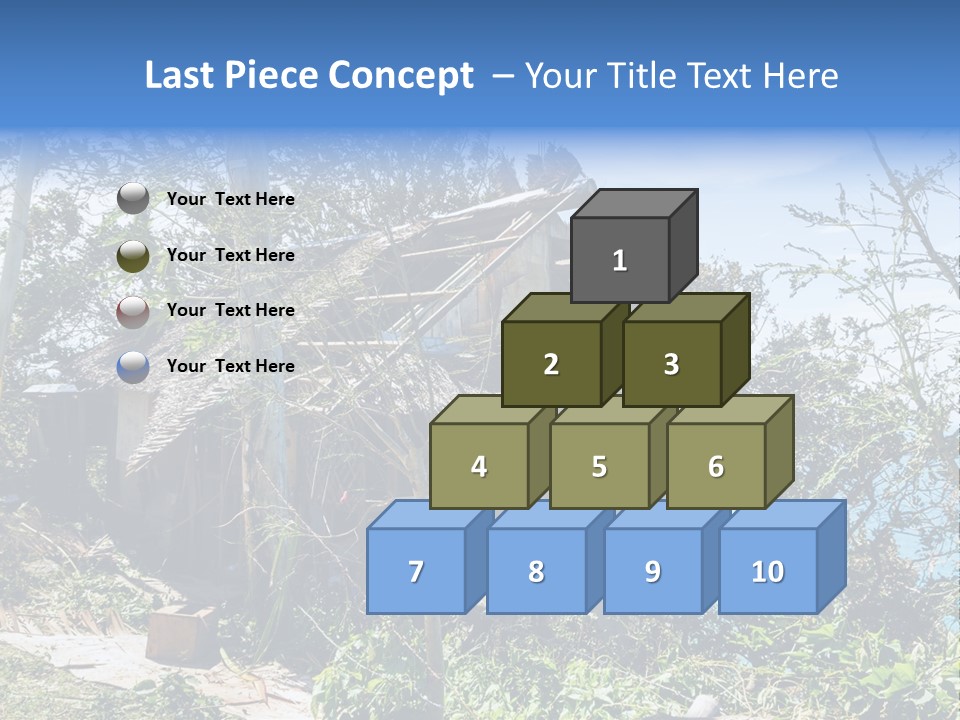 Danger Boracay Hurricane PowerPoint Template