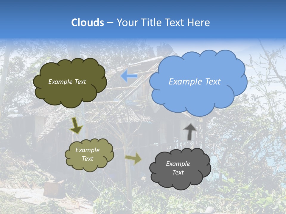 Danger Boracay Hurricane PowerPoint Template