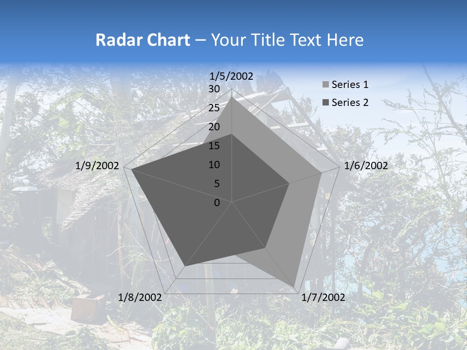 Danger Boracay Hurricane PowerPoint Template