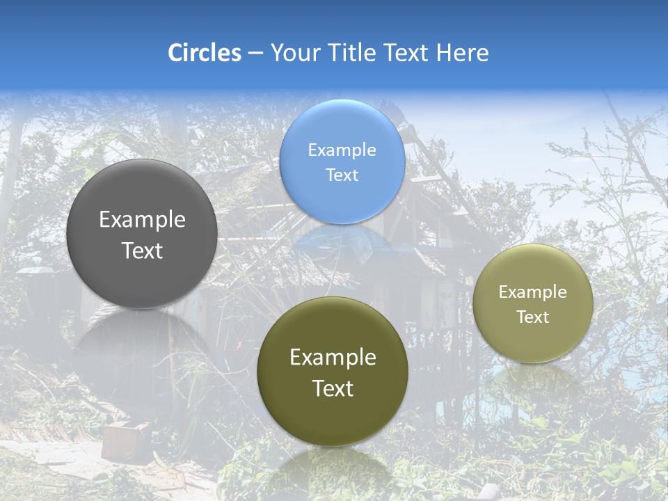 Danger Boracay Hurricane PowerPoint Template