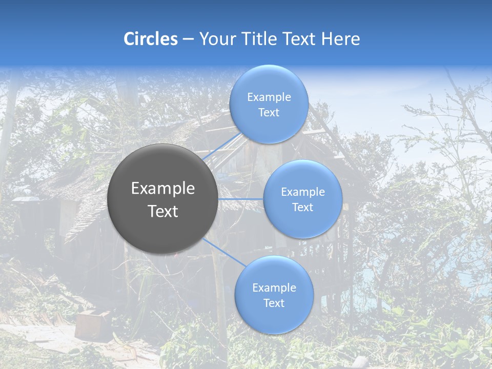 Danger Boracay Hurricane PowerPoint Template