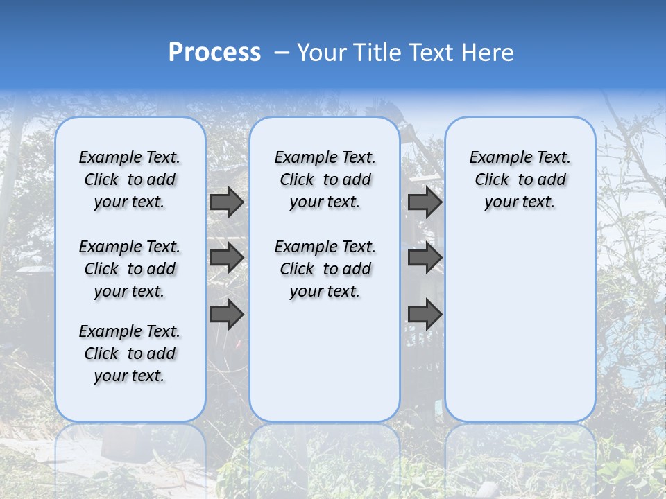 Danger Boracay Hurricane PowerPoint Template