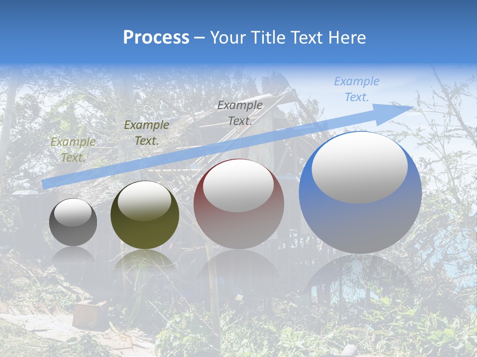 Danger Boracay Hurricane PowerPoint Template