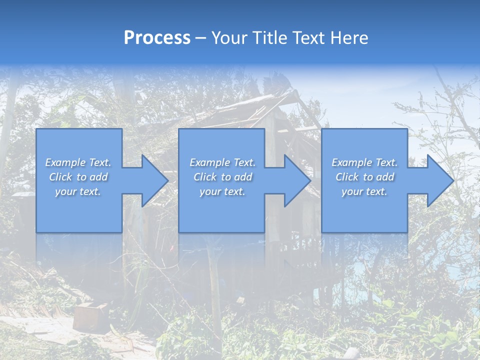 Danger Boracay Hurricane PowerPoint Template
