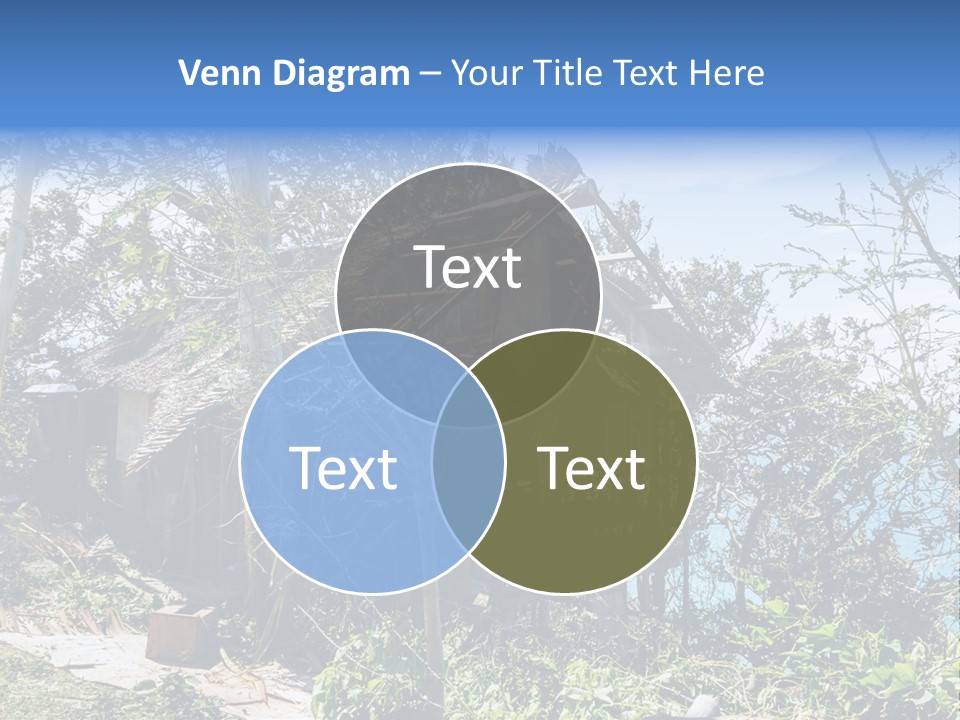 Danger Boracay Hurricane PowerPoint Template