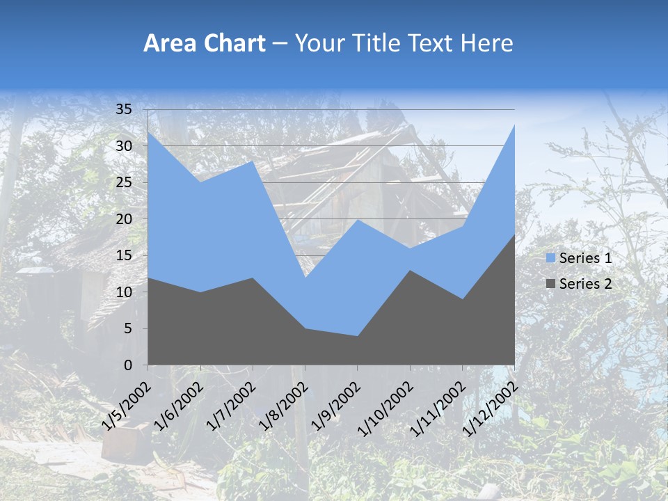 Danger Boracay Hurricane PowerPoint Template
