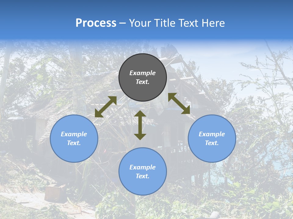 Danger Boracay Hurricane PowerPoint Template