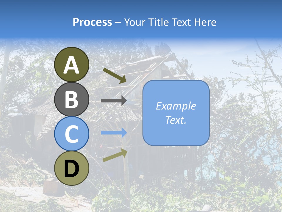 Danger Boracay Hurricane PowerPoint Template