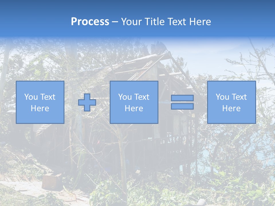 Danger Boracay Hurricane PowerPoint Template