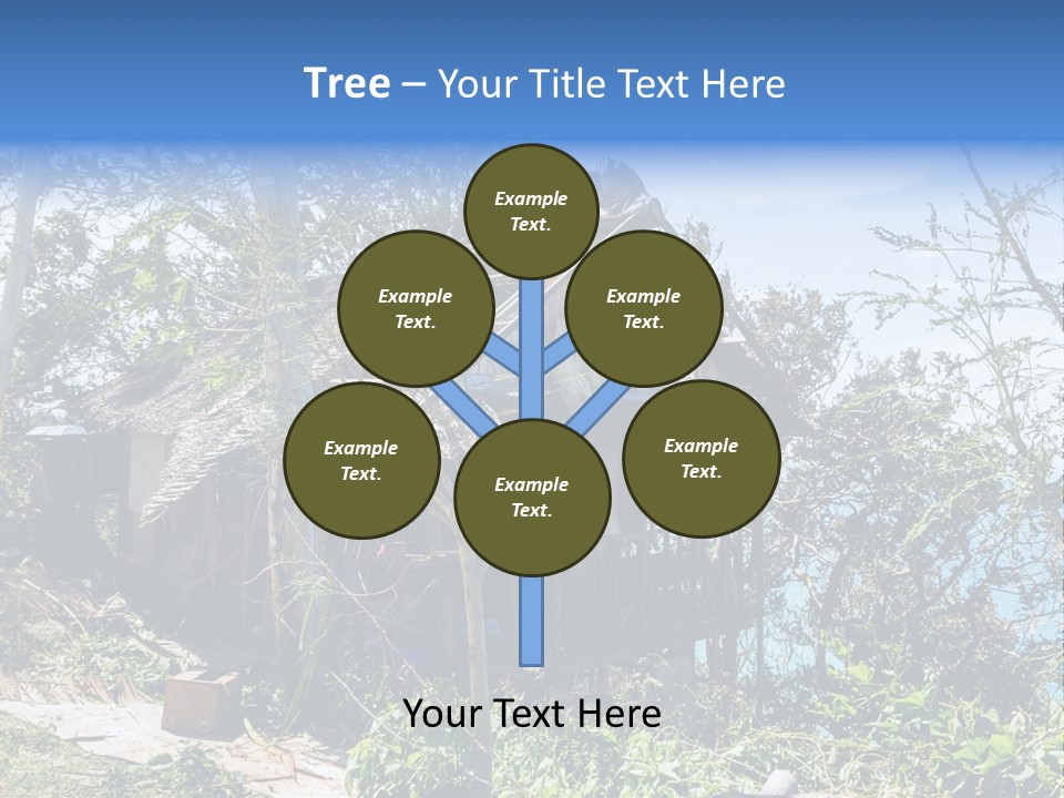 Danger Boracay Hurricane PowerPoint Template