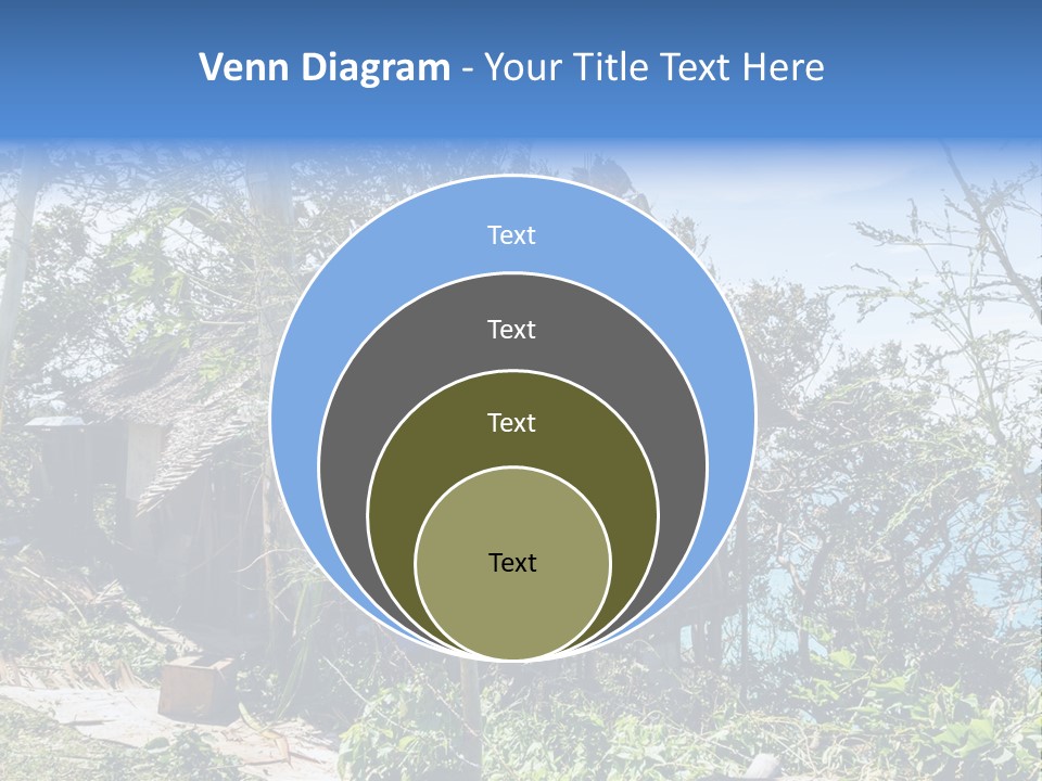 Danger Boracay Hurricane PowerPoint Template