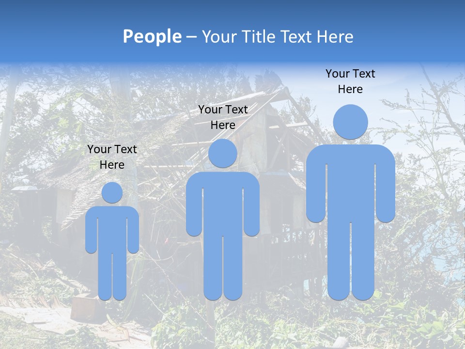 Danger Boracay Hurricane PowerPoint Template