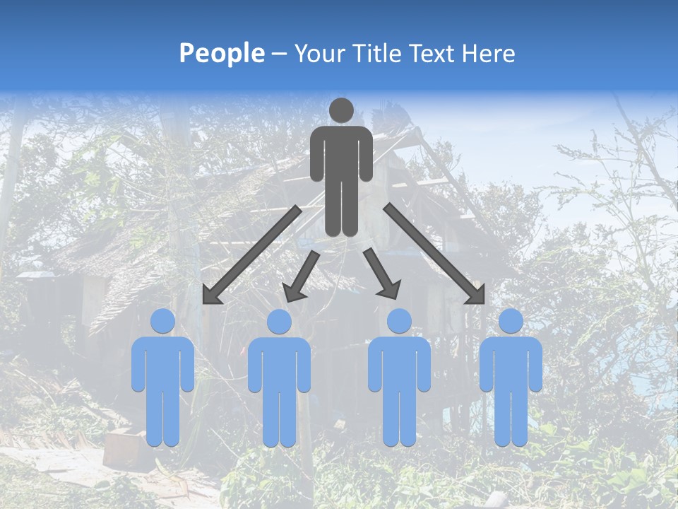 Danger Boracay Hurricane PowerPoint Template