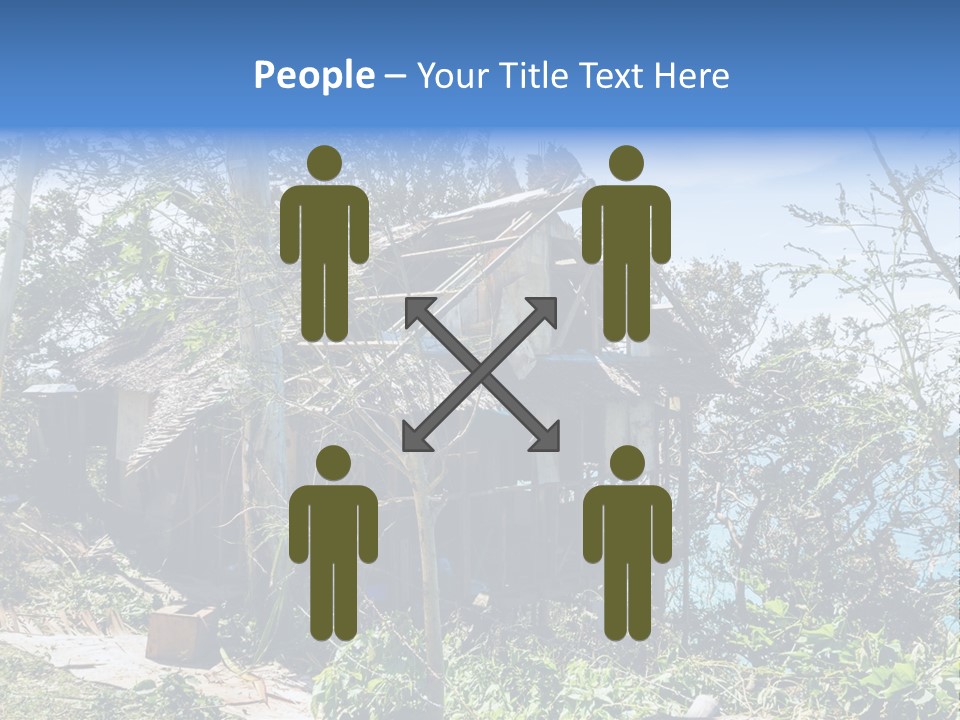 Danger Boracay Hurricane PowerPoint Template