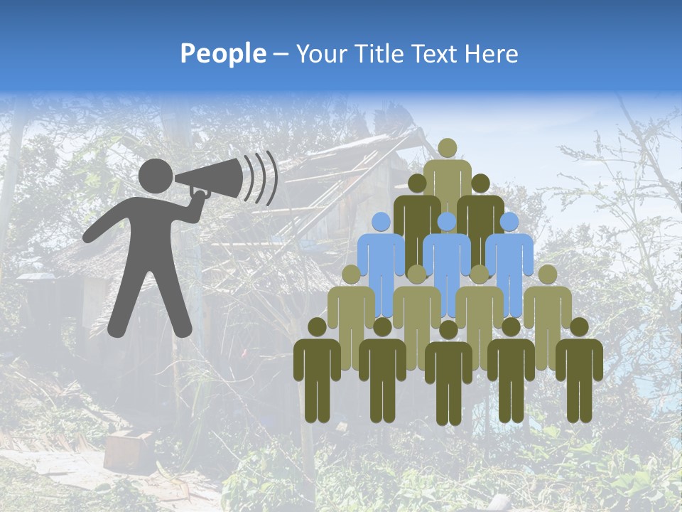 Danger Boracay Hurricane PowerPoint Template