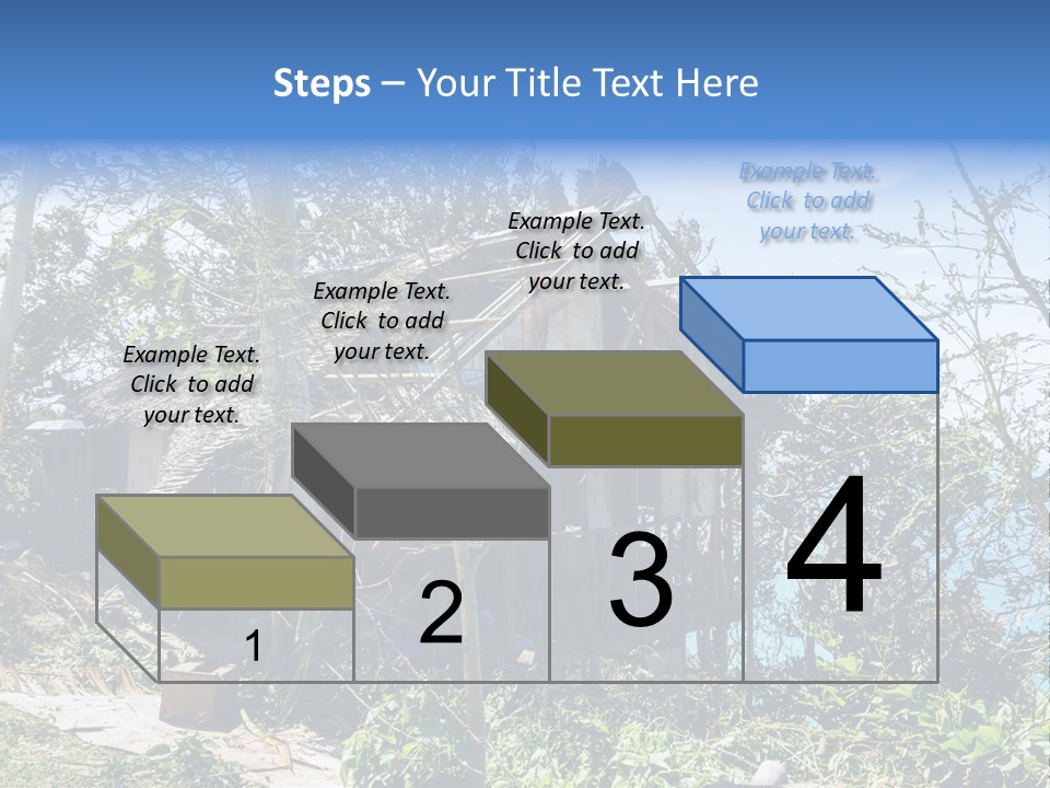 Danger Boracay Hurricane PowerPoint Template