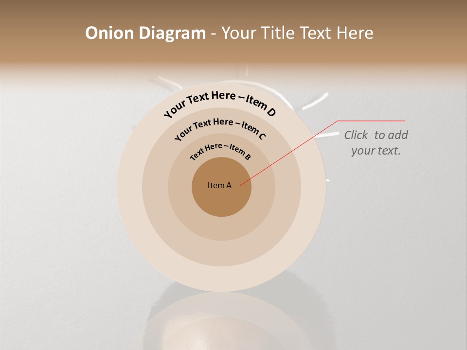 A Man With A Light Bulb Above His Head PowerPoint Template