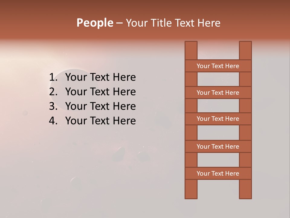 Black Women Sparkling PowerPoint Template