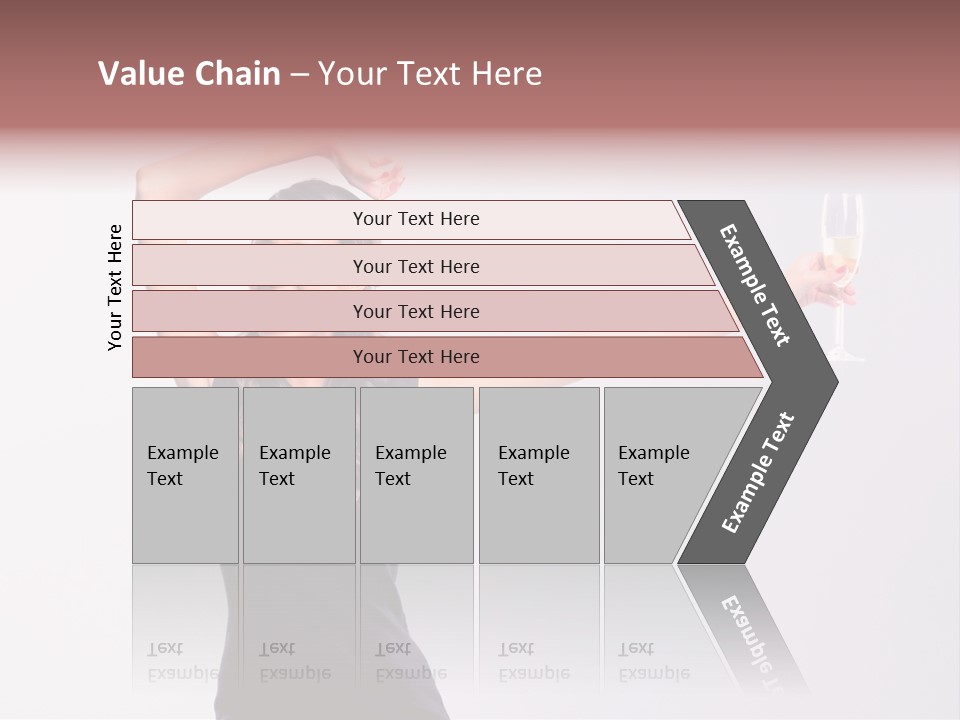 Black Women Sparkling PowerPoint Template