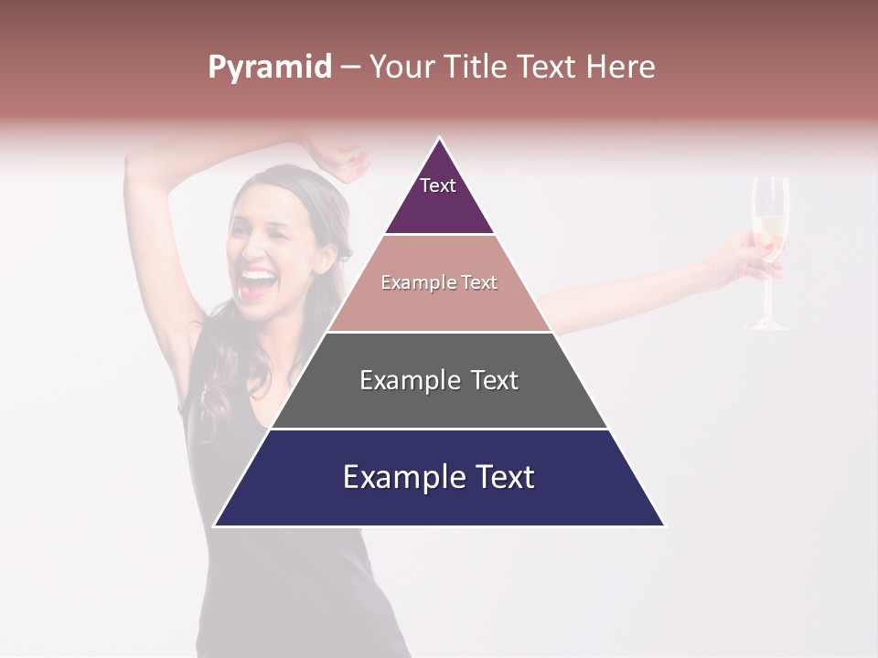 Black Women Sparkling PowerPoint Template