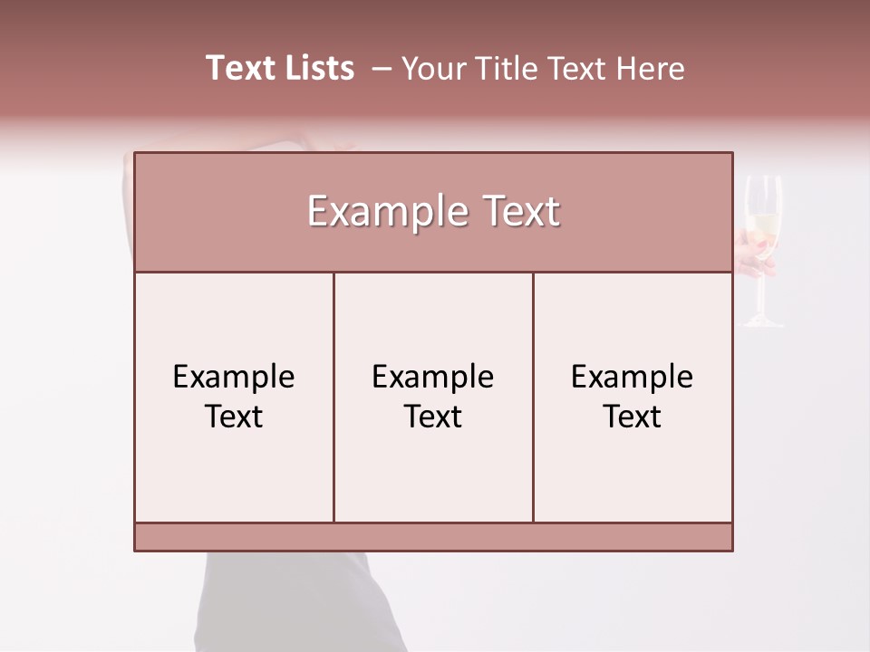 Black Women Sparkling PowerPoint Template
