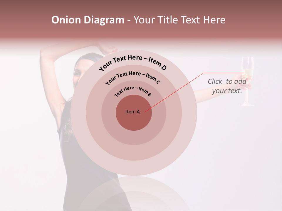 Black Women Sparkling PowerPoint Template