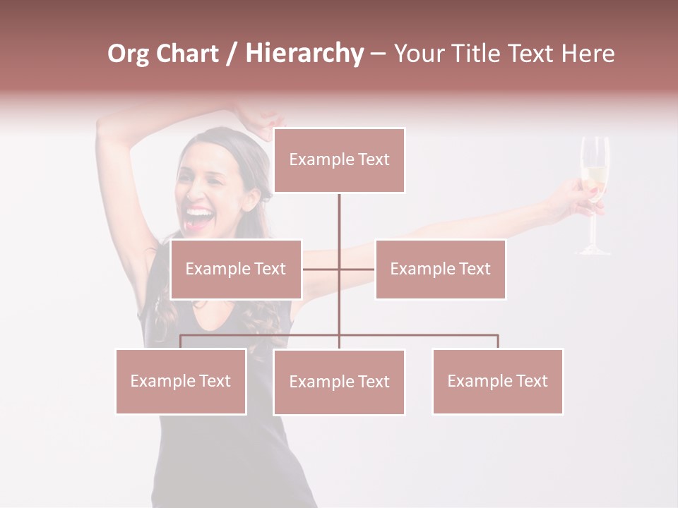 Black Women Sparkling PowerPoint Template