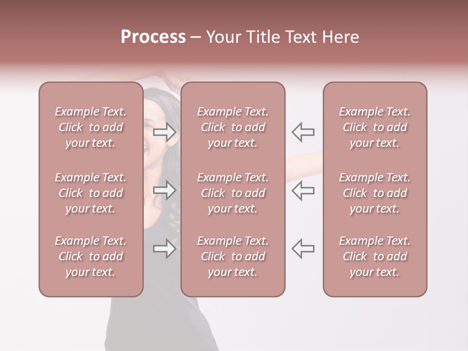 Black Women Sparkling PowerPoint Template