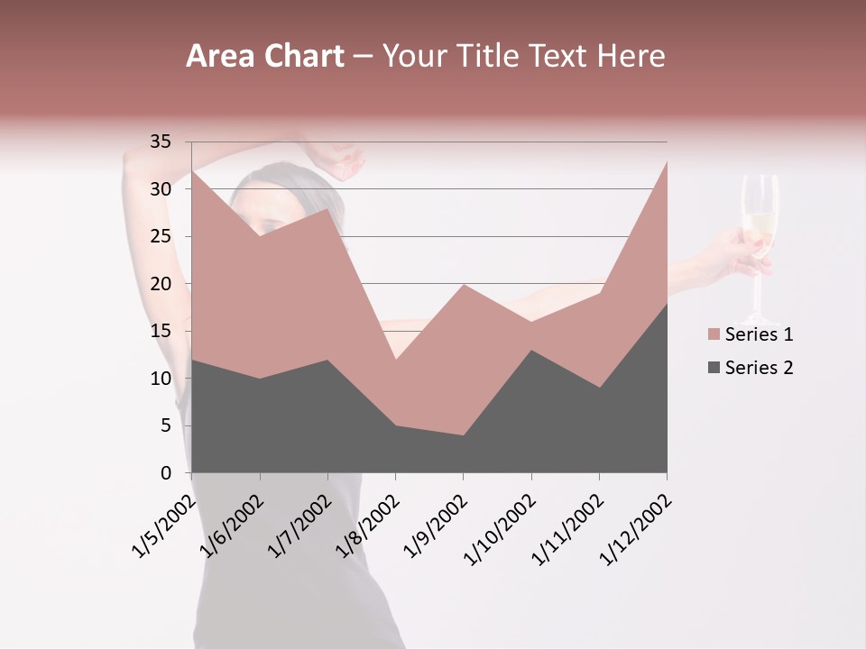 Black Women Sparkling PowerPoint Template