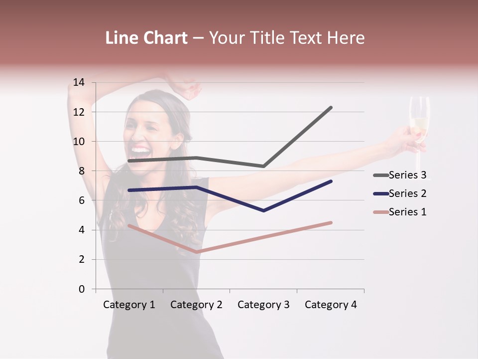 Black Women Sparkling PowerPoint Template