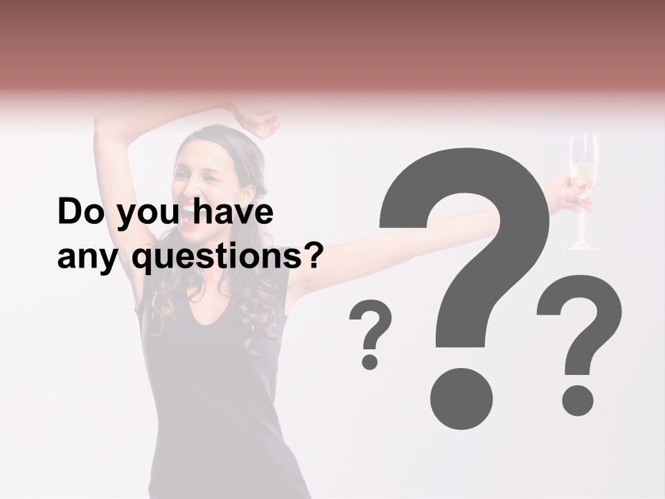 Black Women Sparkling PowerPoint Template