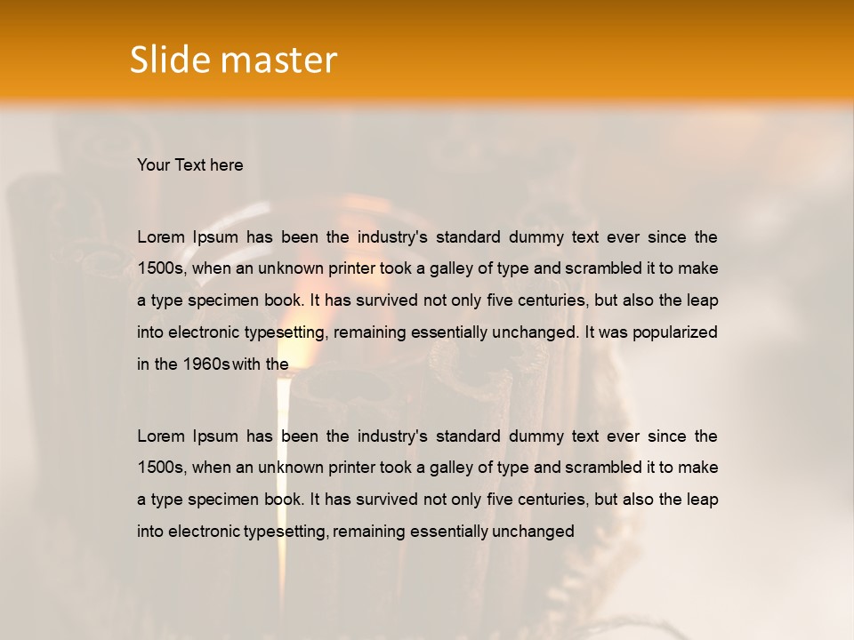 Candle Decorating Celebrating PowerPoint Template