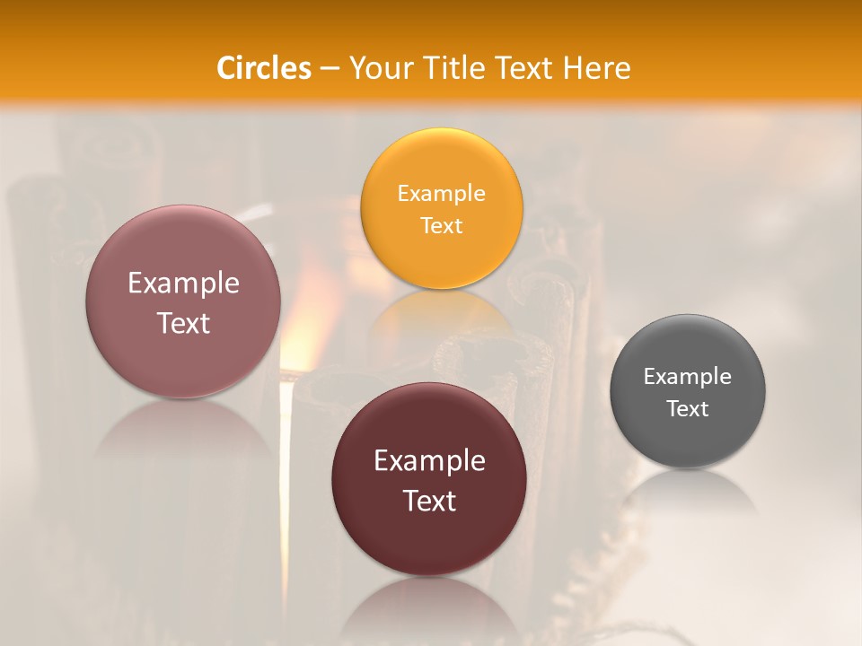 Candle Decorating Celebrating PowerPoint Template