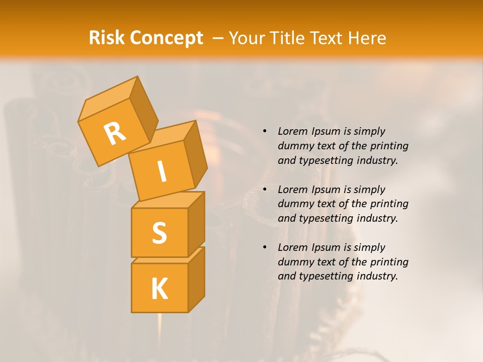 Candle Decorating Celebrating PowerPoint Template