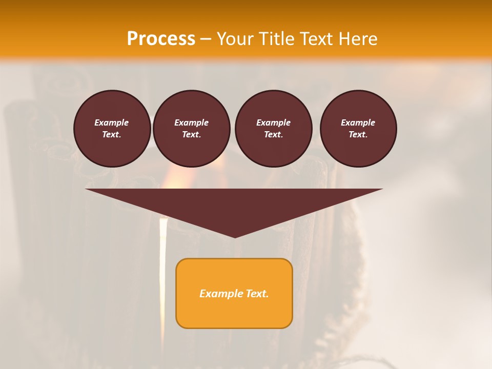 Candle Decorating Celebrating PowerPoint Template