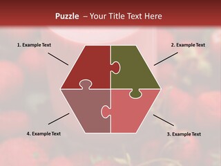 Berry Yogurt Milkshake PowerPoint Template